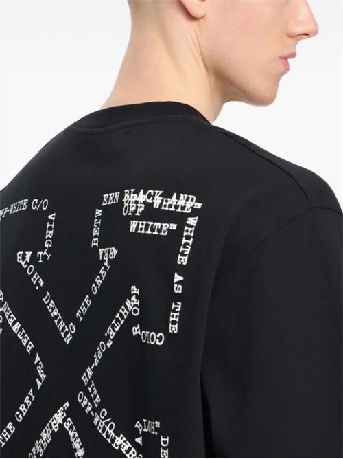 Type Arrow Skate T-shirt OFF WHITE | 44MAA120S26J00K001